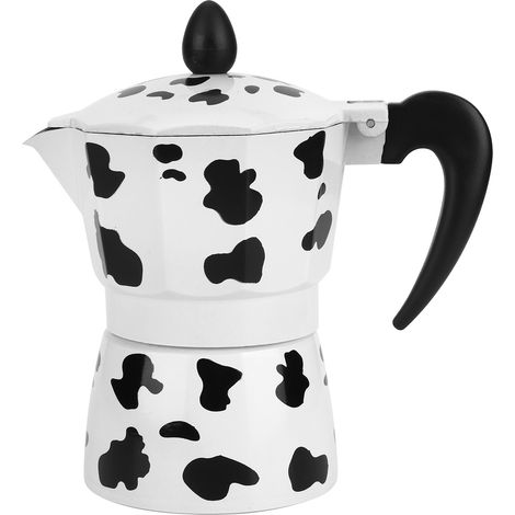 Cafetière à goutte manuelle en alliage d'aluminium 3 tasses Moka Pot pour café de bureau perfectionné