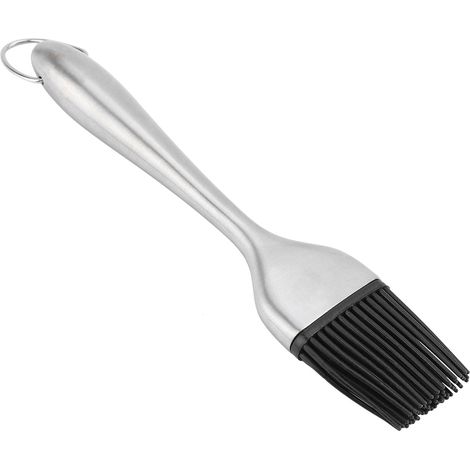 Pinceau à huile en acier inoxydable pour barbecue, pâtisserie et gâteaux (1/5)