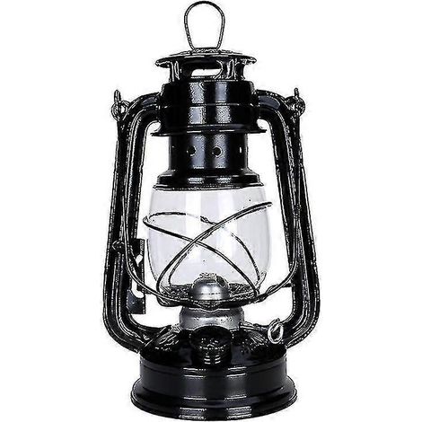 Lampe à pétrole rétro 25 cm, lampe décorative suspendue pour le camping ou la maison (1/4)