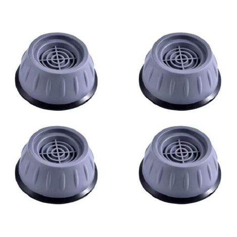 Set di 4 piedini per mobili, tappetini antivibrazione per lavatrici, piedini in gomma antiscivolo per lavatrici, asciugatrici, mobili, tappetino universale antivibrazione e antirumore.