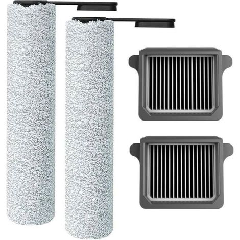 Ensemble d'accessoires pour Aspirateur Tineco Floor One S7 Pro , 2 Rouleaux Brosses et 2 Filtres HEPA pour Floor One S7 Pro. (1/5)