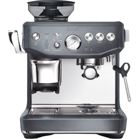 Macchina da caffè Sage Barista Express Impress nera in acciaio inox (1/3)