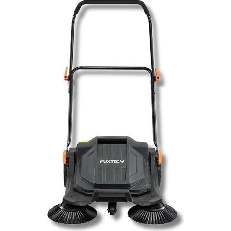 FUXTEC Spazzatrice manuale potente FX-HK65 – ideale per aree esterne medio-grandi, larghezza di lavoro 650 mm, contenitore da 20 L, copertura fino a 2000 m², design ergonomico (1/5)