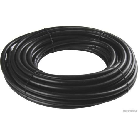 PVC-Isolierschlauch, schwarz, Innendurchmesser 20 mm, Wandstärke 1,2 mm, 10 kV/mm, 25 m