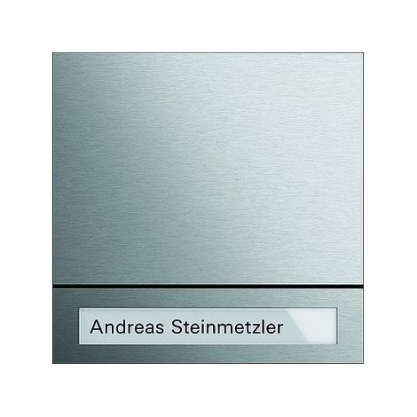 GIRA 5531920 BOUTONS D'APPEL MODULE 1 F SYSTÈME 106 EN ACIER INOXYDABLE