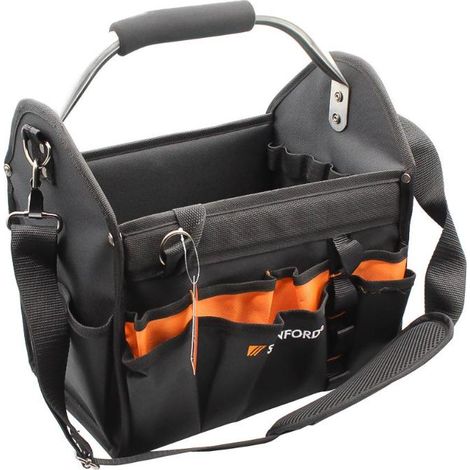 STANFORD bolsa herramientas 31x22x35cm , Bolsa de herramientas profesional Stanford Bolsa de herramientas profesional fabricada en poliéster de alta resistencia que garantiza d (1/3)