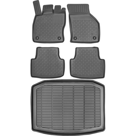 Juego de alfombrillas para coche y maletero para Seat León IV Hatchback a partir de 2020. (1/5)