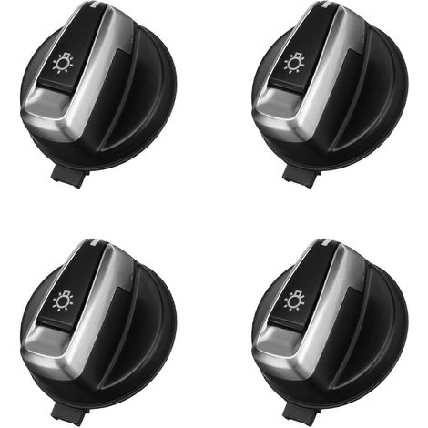 4 boutons de rotation pour commutateur de phares avant (référence 9169405 ou 61319169405) pour BMW Série 3 E90, E91 LCI et X1 E84, E88 et E82 (1/5)