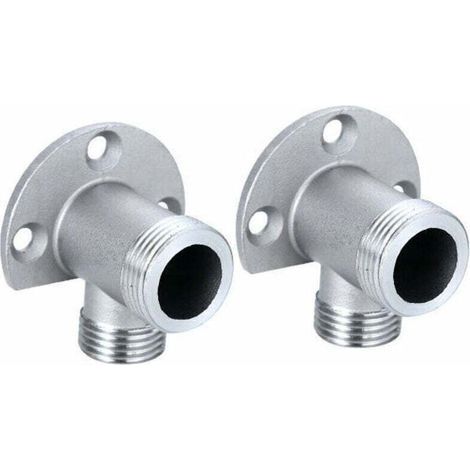 Kit d'installation pour connecter le tuyau pour robinet apparent. système de douche extérieur. mitigeur thermostatique. conversion encastré en surface (1/4)