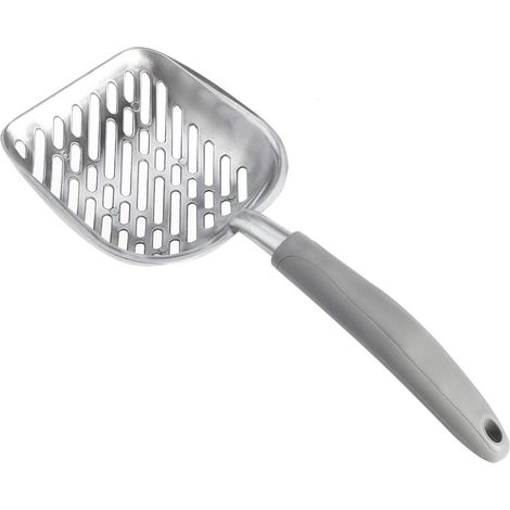 MINKUROW Metal Pet Dog Cat Litter Scooper Pala Removedor Con Mango Largo Para Mascotas (1/5)