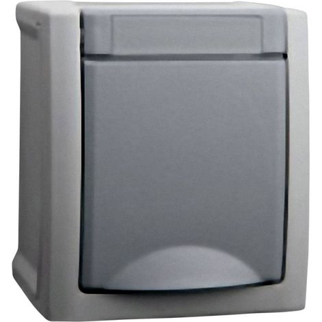 Prise 2P+T VIKO 90591008-DE Pacific gris W33090