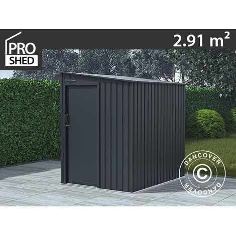 Garden shed, 1.5x1.94x1.87 cm, 2.91 m2, ProShed®, Anthracite (1/2)