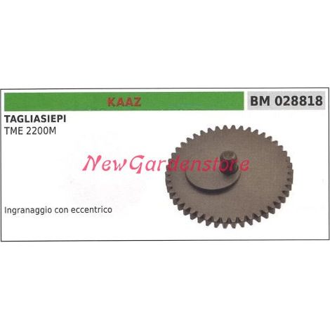 Ingranaggio con Eccentrico biella KAAZ tagliasiepe TME 2200M 028818