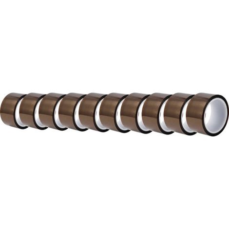 TRU COMPONENTS Nastro adesivo ESD 10 pz. Ambra (L x L) 33 m x 50 mm Poliimmide (1/3)