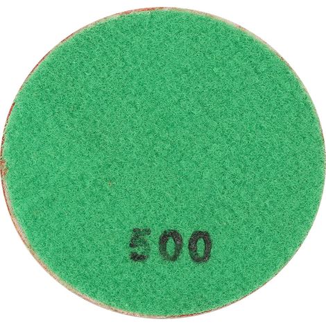 Ortviai Disque de polissage diamant humide 100 mm 500 pour granit, marbre et béton (1/5)