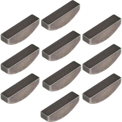 10 Clavettes de Volant Moteur pour Tondeuse à Gazon 14 340 01-S 1434001-S Compatible avec XT675 XT775 4x5,5x17 Mm (1/5)