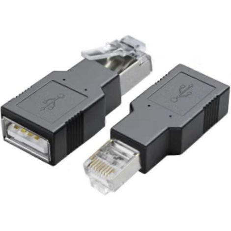 USB-zu-RJ45-Ethernet-Adapter für Kameras, Desktop-PCs und Router (100 Mbit/s)
