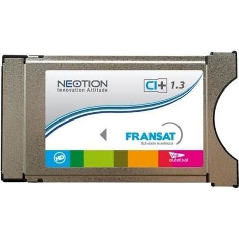 Kit décodeur CI+ - FRANSAT - 1.3 - Réception TNT gratuite - Compatible téléviseurs récents - Mise à jour OTA