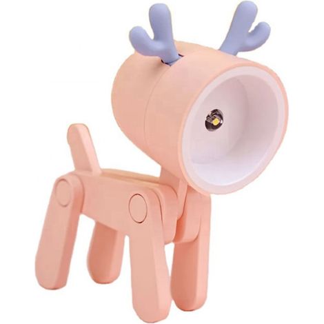 Mini lámpara a pilas para niñas y niños. Lámpara LED infantil. (1/4)