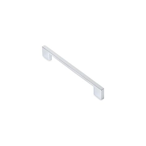 Ede 5 poignées de tiroir chromées modernes, quincaillerie argentée pour armoires de cuisine, boutons de porte de cuisine (brossé 3045-160) (1/3)