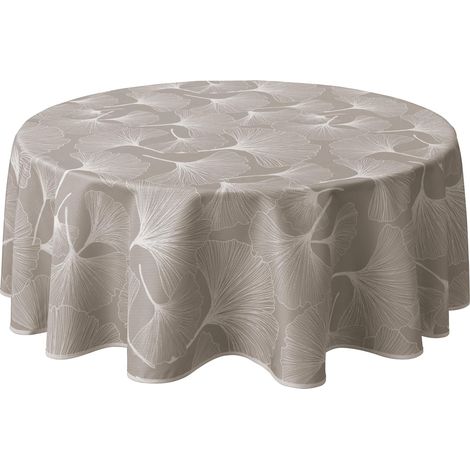 Le linge de Jules Tovaglia antimacchia rotonda Biloba 160 cm (1/3)