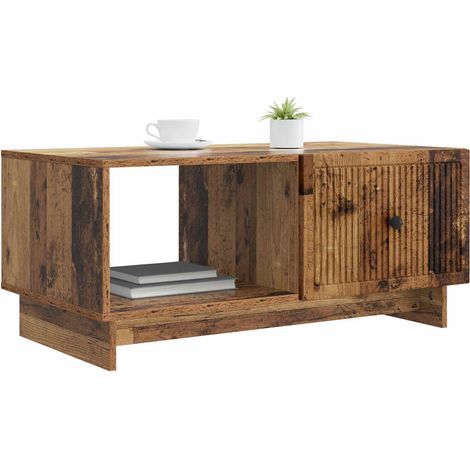 Maison Exclusive - Couchtisch Altholz 90 x 50 x 40 cm Holzwerksto