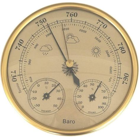 Instrument Baromètre Thermomètre Hygromètre trois en un (1/5)