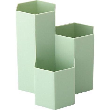 Portalápices esmerilado, estuche de escritorio multifuncional, caja de maquillaje de gran capacidad, portalápices para estudiantes.