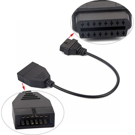 GM OBD1 12-Pin to OBD2 16-Pin Diagnostic Tool Adapter Cable (1/5)
