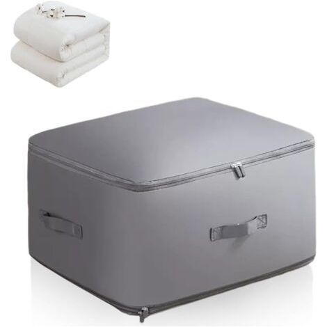 Organisateur D'auto-compression Ultra Peu Encombrant, Sacs D'emballage de Compression, Sacs De Rangement Pour Vêtements, Couvertures ScelléEs Sous Vide,IdéAl Pour Le Mobile (Gris, XL) (1/5)