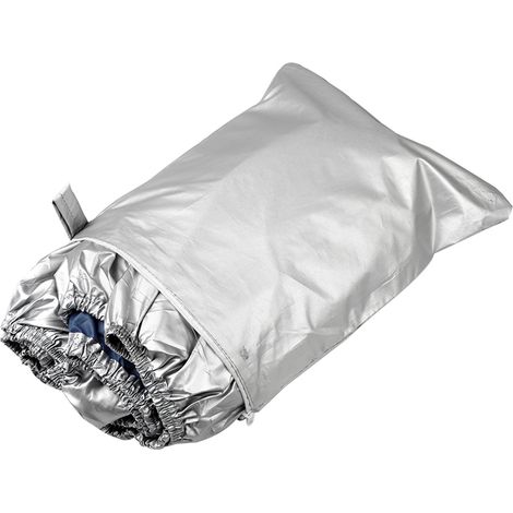 Housse de protection extérieure pour bateau, imperméable, très résistante, tissu Oxford 300D réfléchissant argenté, anti-écrasement et indéchirable, convient aux bateaux V-HULL TRI-HULL Runabouts Bass (1/5)