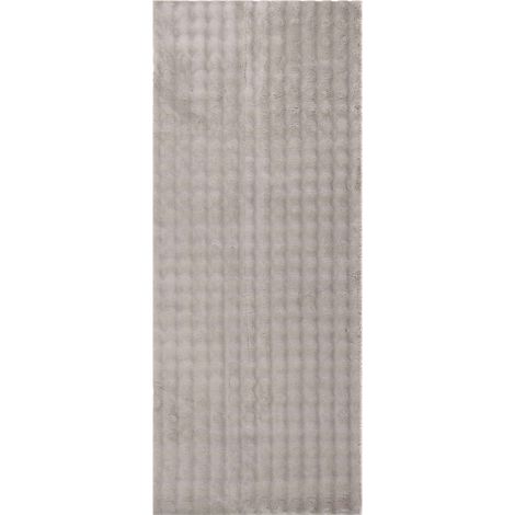 Bereichsteppiche Rechtwinklig SIROLO Sand 150 x 80 cm Polyester vidaXL