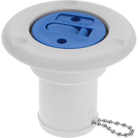 Tapa de Agua Rv Accesorio de Llenado Inlet Durable Estético Autocaravanas Yates Camping Playa (1/5)