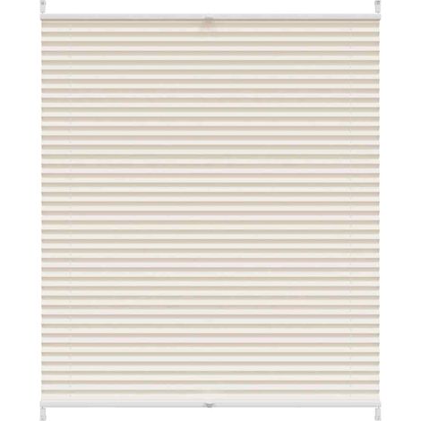 Maison Exclusive - Plisé Para Ventana Persiana 100X125cm Crema
