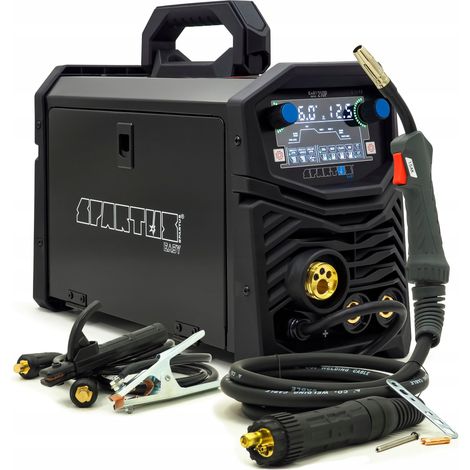 Poste à souder SPARTUS EasyMIG 210P PULSEEasy MIG Synergia 230 V 200 A SEMI-AUTOMATIQUE (1/5)