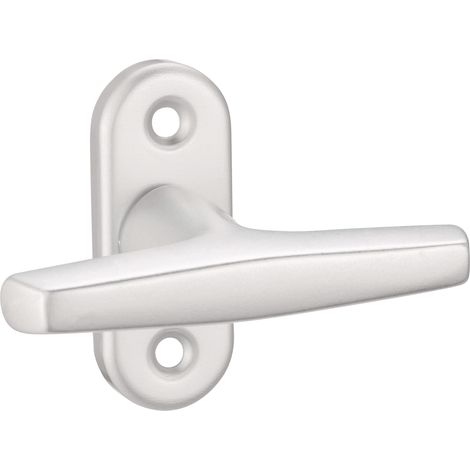 Maniglia per finestra 1511/0000 Alluminio F2 / colore argento nuovo, maniglia a croce