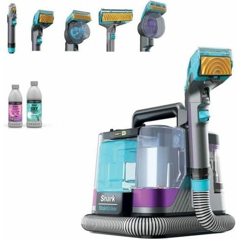 Aspiradora Shark StainStriker HairPro Azul y Rosa
