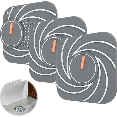Filtre Evier Cuisine Silicone 15 cm, Anti Bouche Filtre a Cheveux de Baignoire -3 Pièces (1/4)