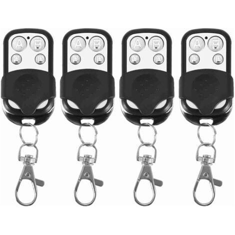 Télécommande sans fil universelle, 4 pièces, légère, professionnelle, simple, pour portes de garage, facile à utiliser, pour automobiles (1/5)