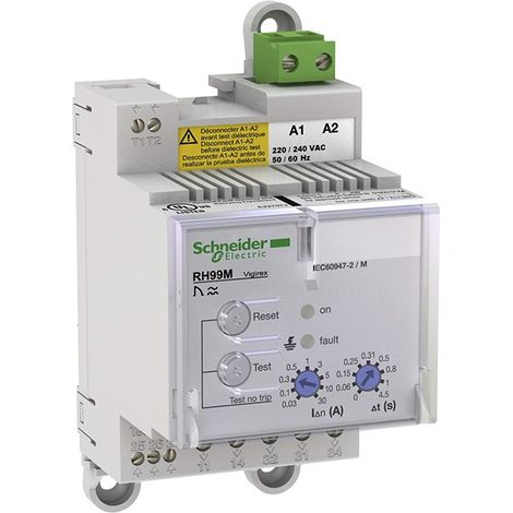 Relé diferencial Rh99M con rearme manual 56173 de Schneider