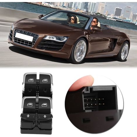 Elektrischer Fensterheberschalter Fahrerseite für Audi A6 S6 C7 A7 A8 TT R8, Fensterheberschalter 4GD 959 851B (1/5)