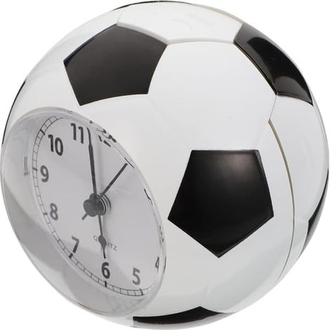 Réveil de table de chevet en forme de ballon de football - Cadeau idéal pour Noël ou un anniversaire d'enfant (1/5)