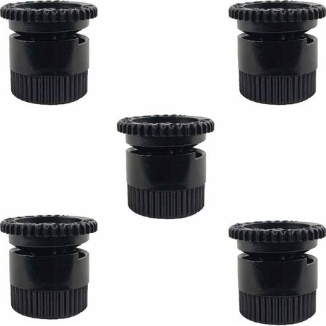 Riegopro Verstellbare Düse für Bewässerungsdiffusoren, Reichweite 1 bis 5,5 Meter, Effiziente Bewässerung und Wassereinsparung, 5er-Pack (RP-N17 (4,7-5,5 Meter)) (1/2)