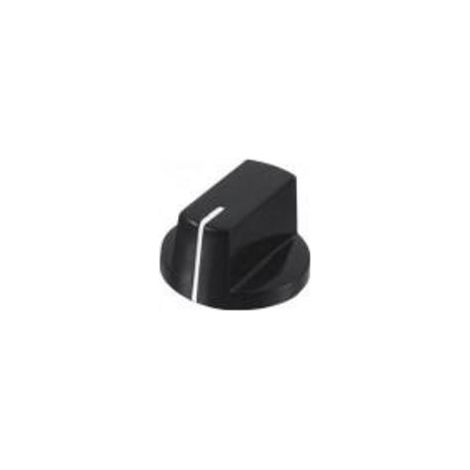 Bedienknopf mit Blinkerwelle 6mm Schwarz 26x15mm