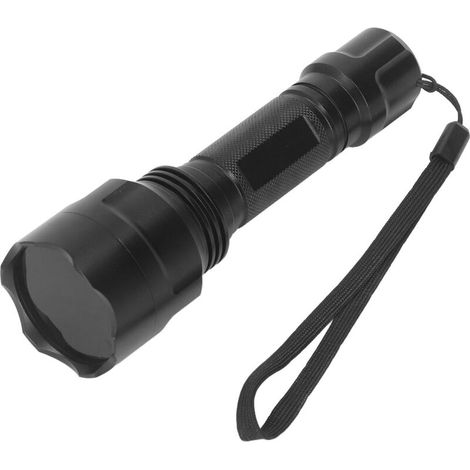 Lampe torche ultraviolette à lumière noire 365 nm, UV pur, portable, pour la détection d'urine et de mousse chez le chat, 15 W (1/5)