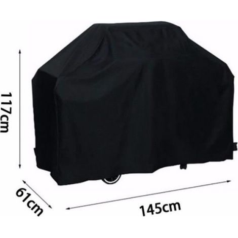 L - Housse de protection pour barbecue en tissu Oxford, imperméable, anti poussière, pour l'extérieur, 5 tail (1/4)