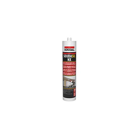 Mastice in silicone neutro bianco per edilizia - Soudasil NX - Carpenteria Facciata