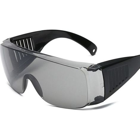 Schutzbrille, Laserschutzbrille, Schutzbrille, Laserschutzbrille, zum Augenschutz, Brillenfilter (transparent schwarz) (1/5)