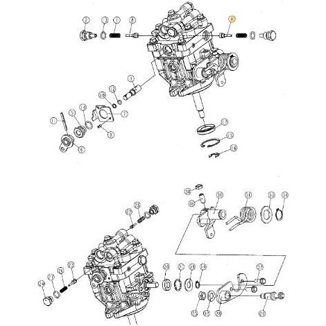 VALVOLA DI RITEGNO F ORIGINALE STIGA - 1139-1368-01