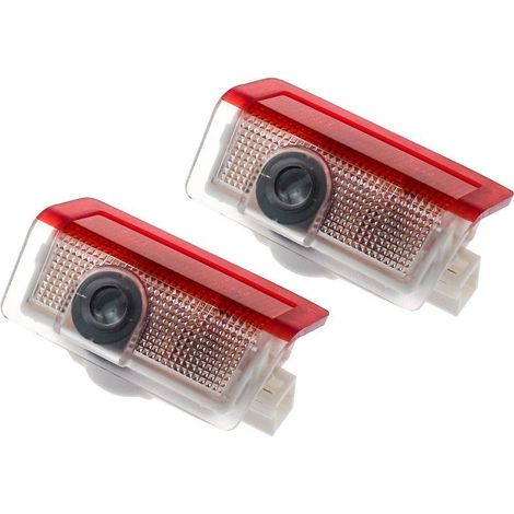2pcs LED Car Door Logo Projector Lights for Mercedes Benz Gls/Glc/Glb/Gla/A/B/C/E Class (1/4)